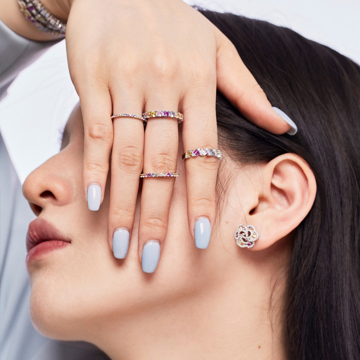 [XXX]Delicate Vibrant Emerald Cut Daily Ring