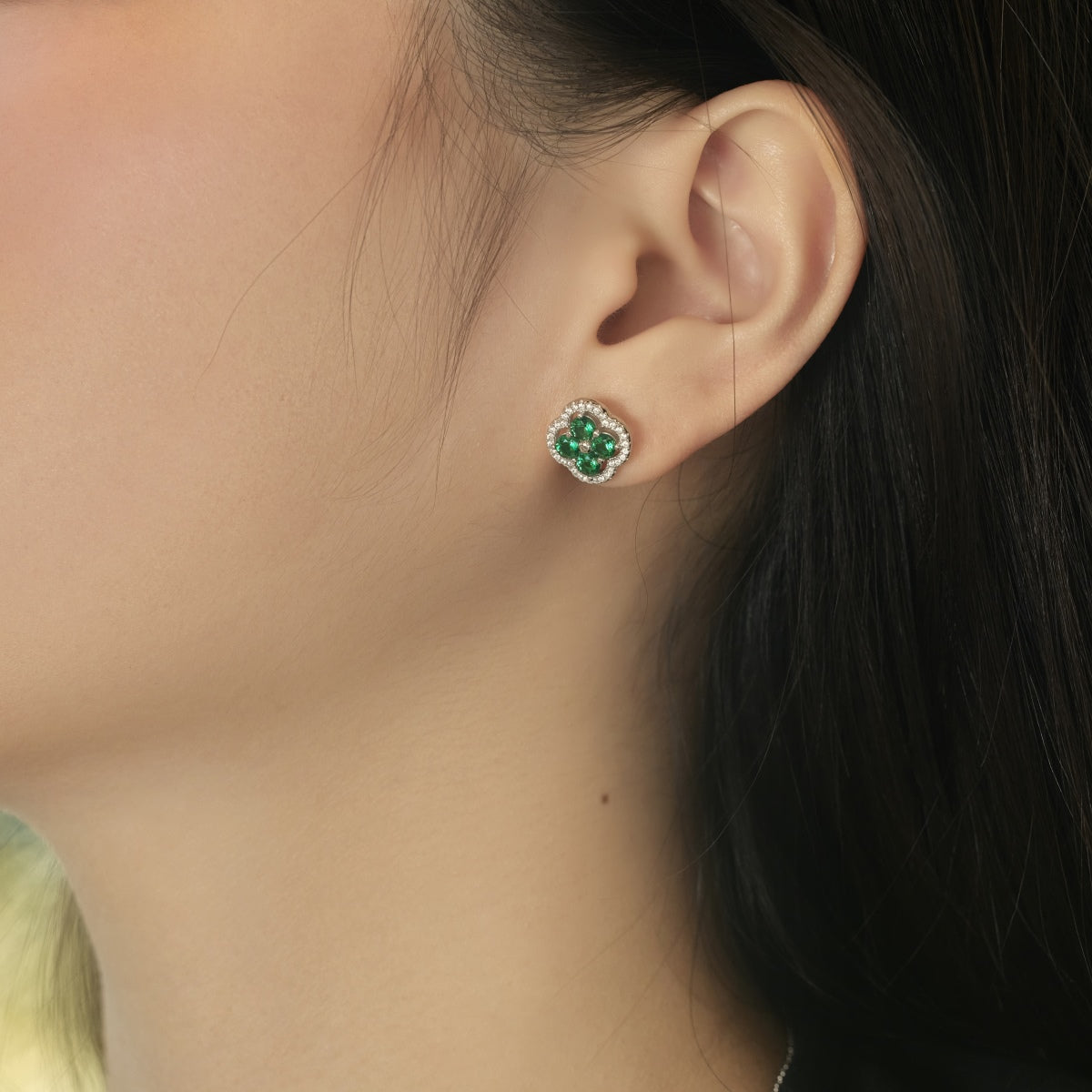 [XXX]Four-Leaf Clover Exquisite Earrings