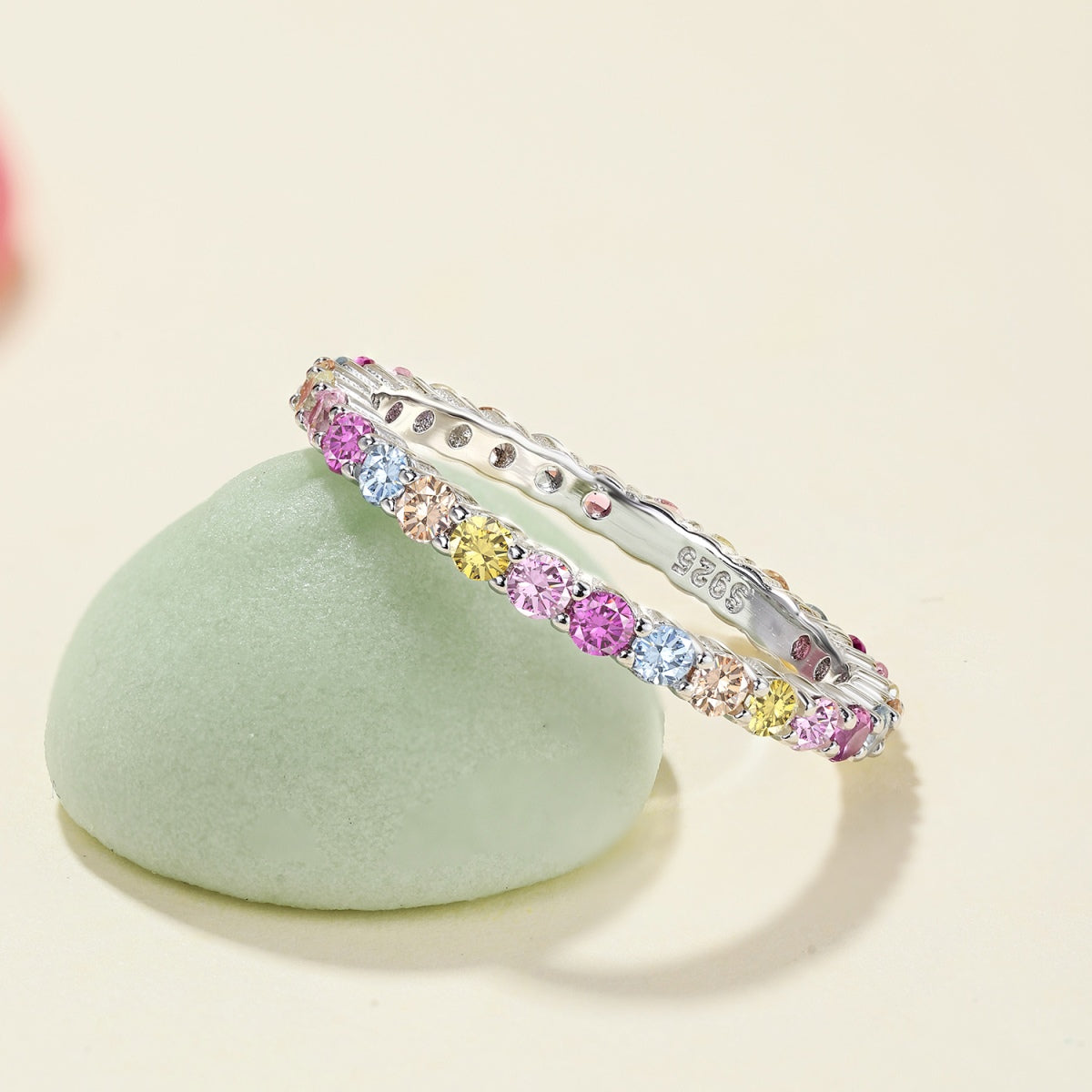 [XXX]Elegant Vivid Round Cut Daily Ring