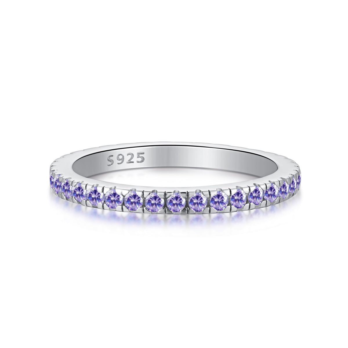 [XXX]Delicate Sparkling Round Cut Daily Ring