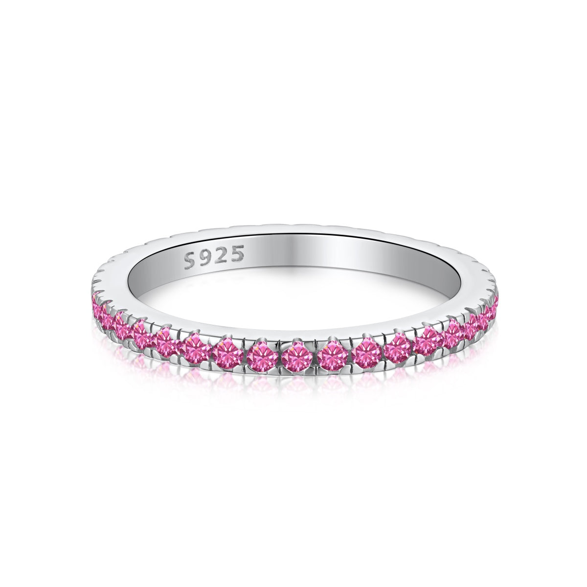 [XXX]Delicate Sparkling Round Cut Daily Ring