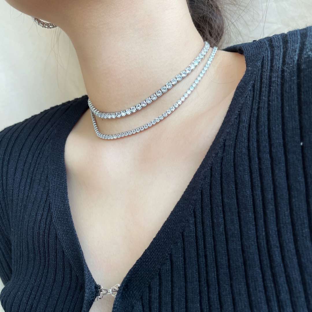 [XXX]Elegant Tennis Chain Necklace