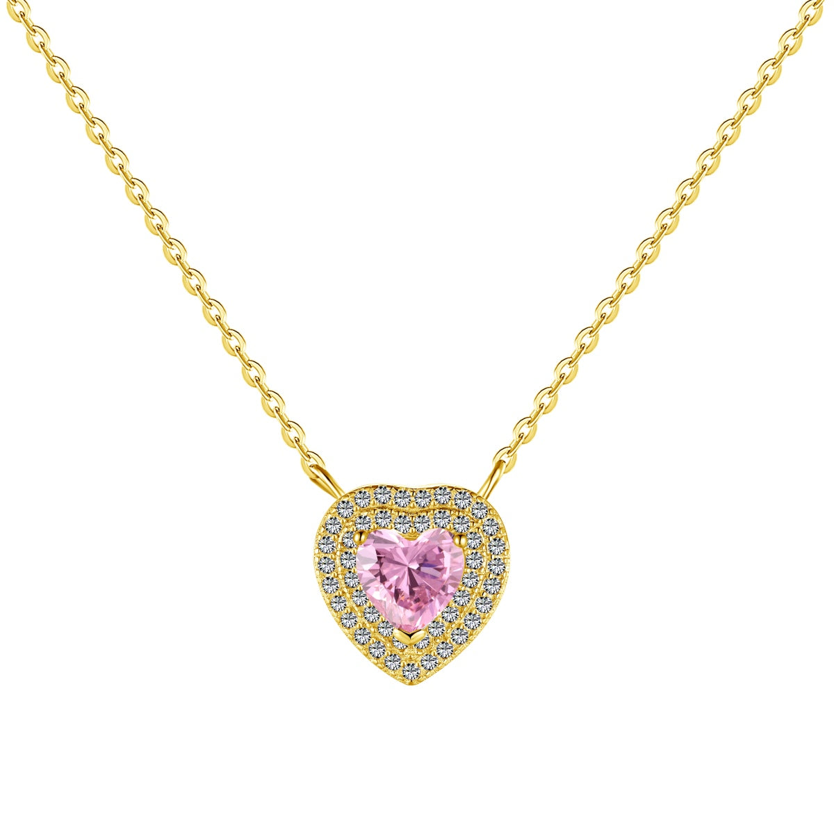 [XXX]Exquisite Heart Shape Necklace