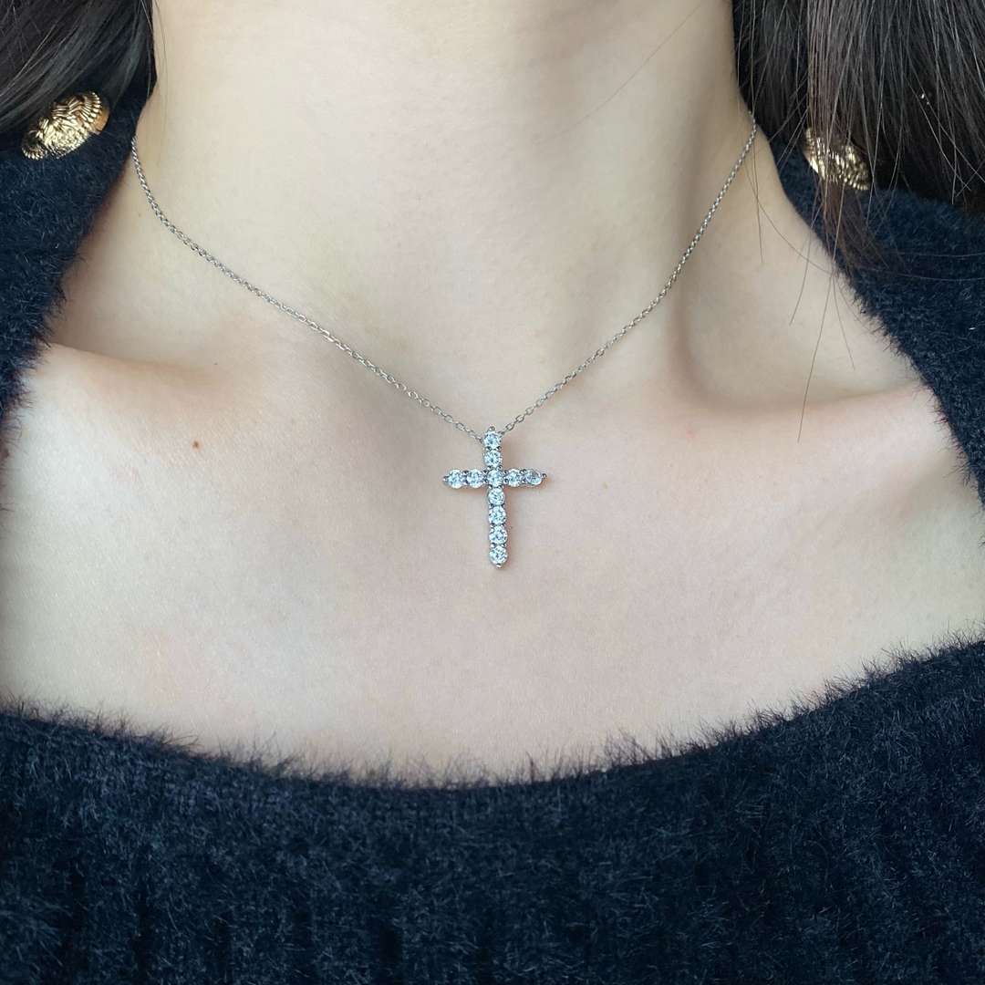 [XXX]Unique Cross Shape Necklace