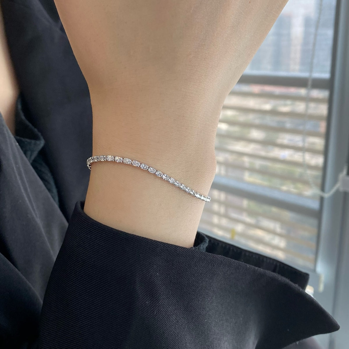 [XXX]Elegant Emerald Cut Daily Bracelet