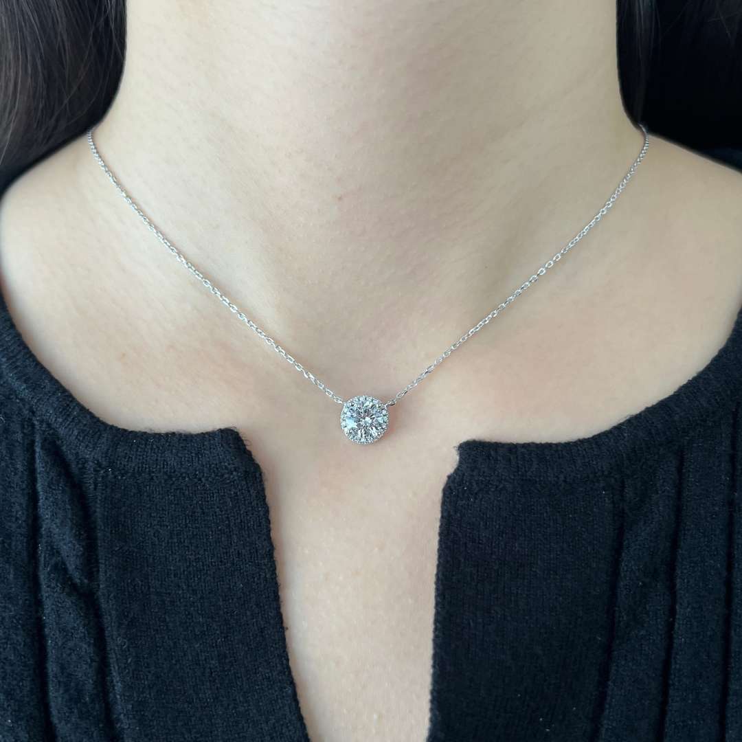 [XXX]Luxurious Round Cut Necklace