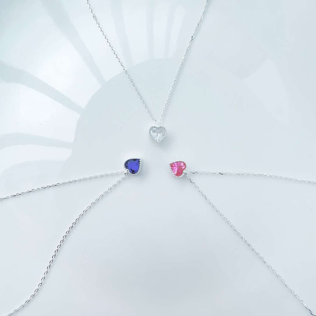 [XXX]Ornate Heart Shape Necklace