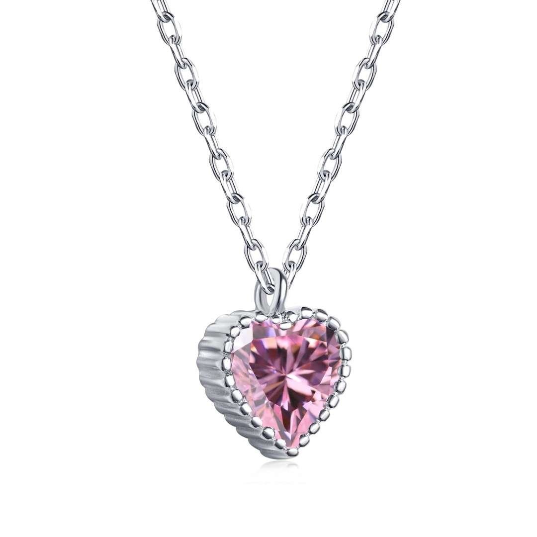 [XXX]Ornate Heart Shape Necklace