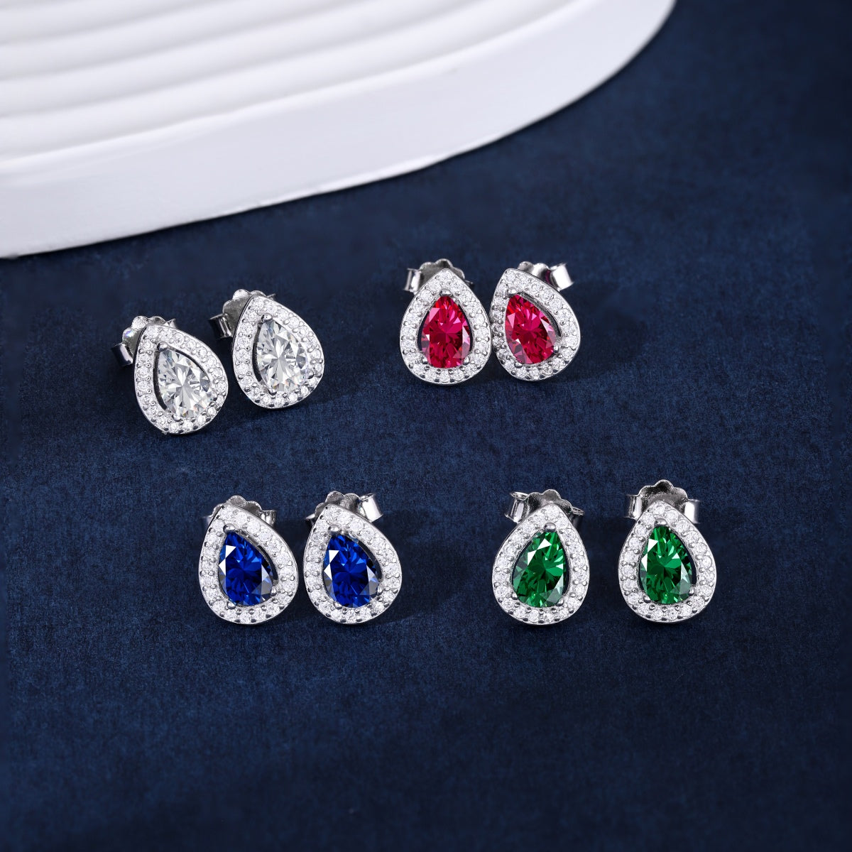 [XXX]Luxurious Water Drop Shape Earrings