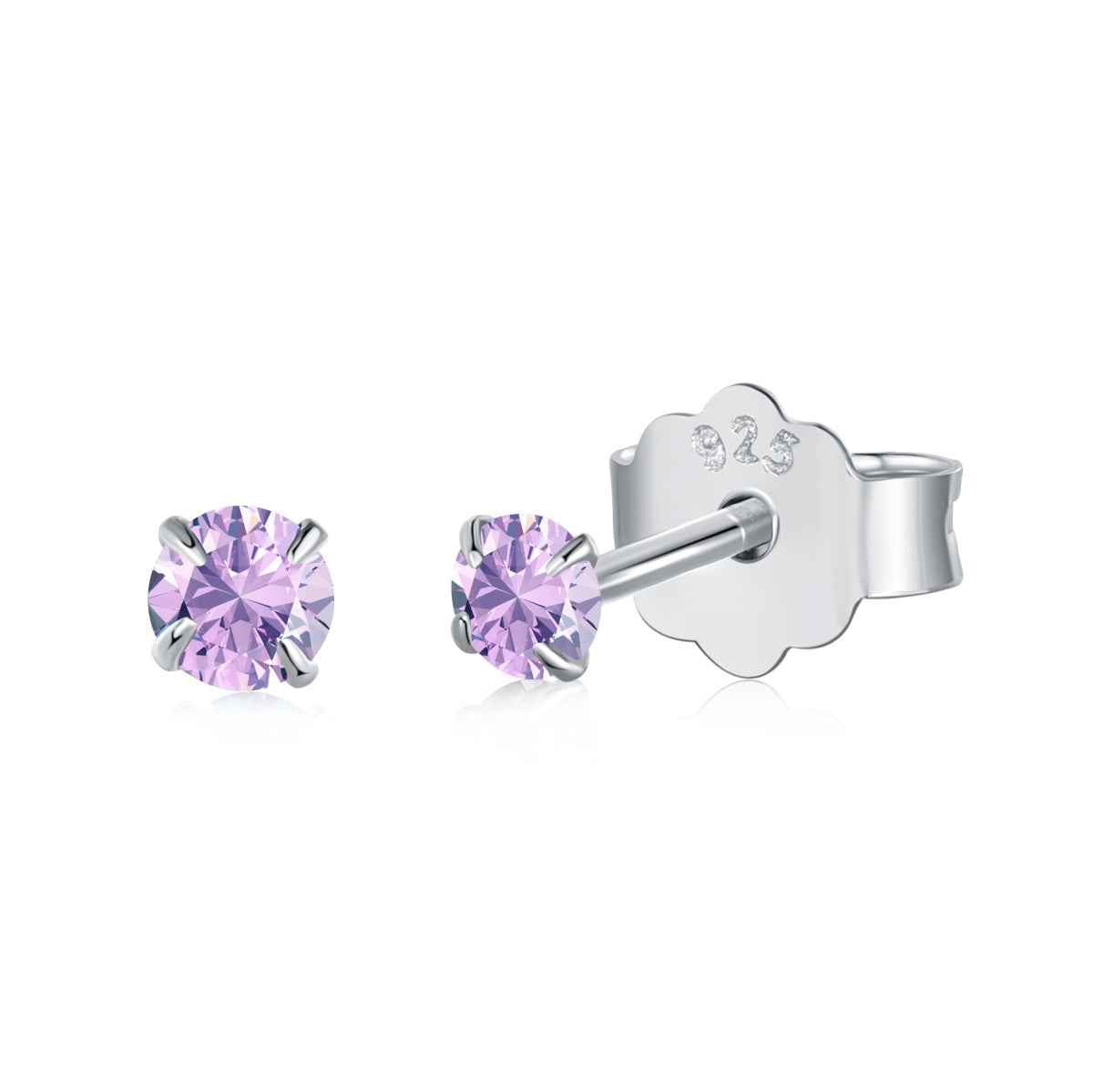 [XXX]Delicate Solitaire Earrings