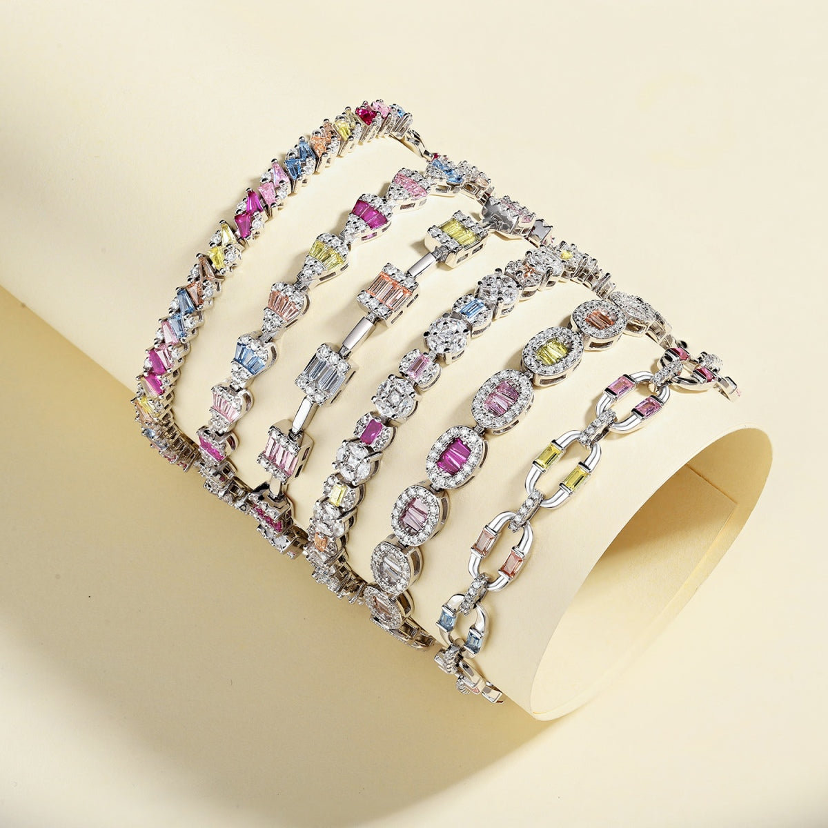 [XXX]Dainty Charming Emerald Cut Daily Bracelet