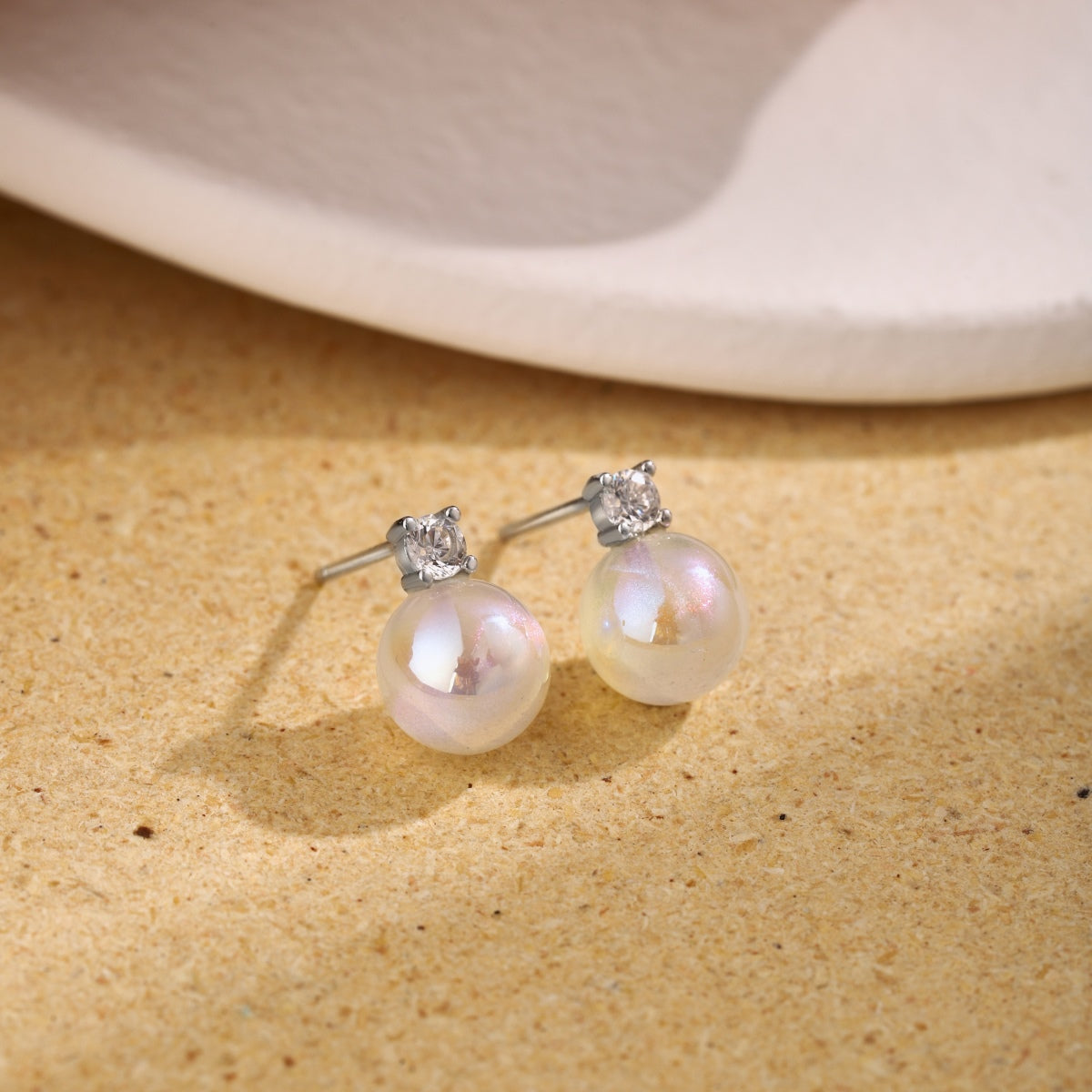 [XXX]Symphony Mermaid Pearl Earrings