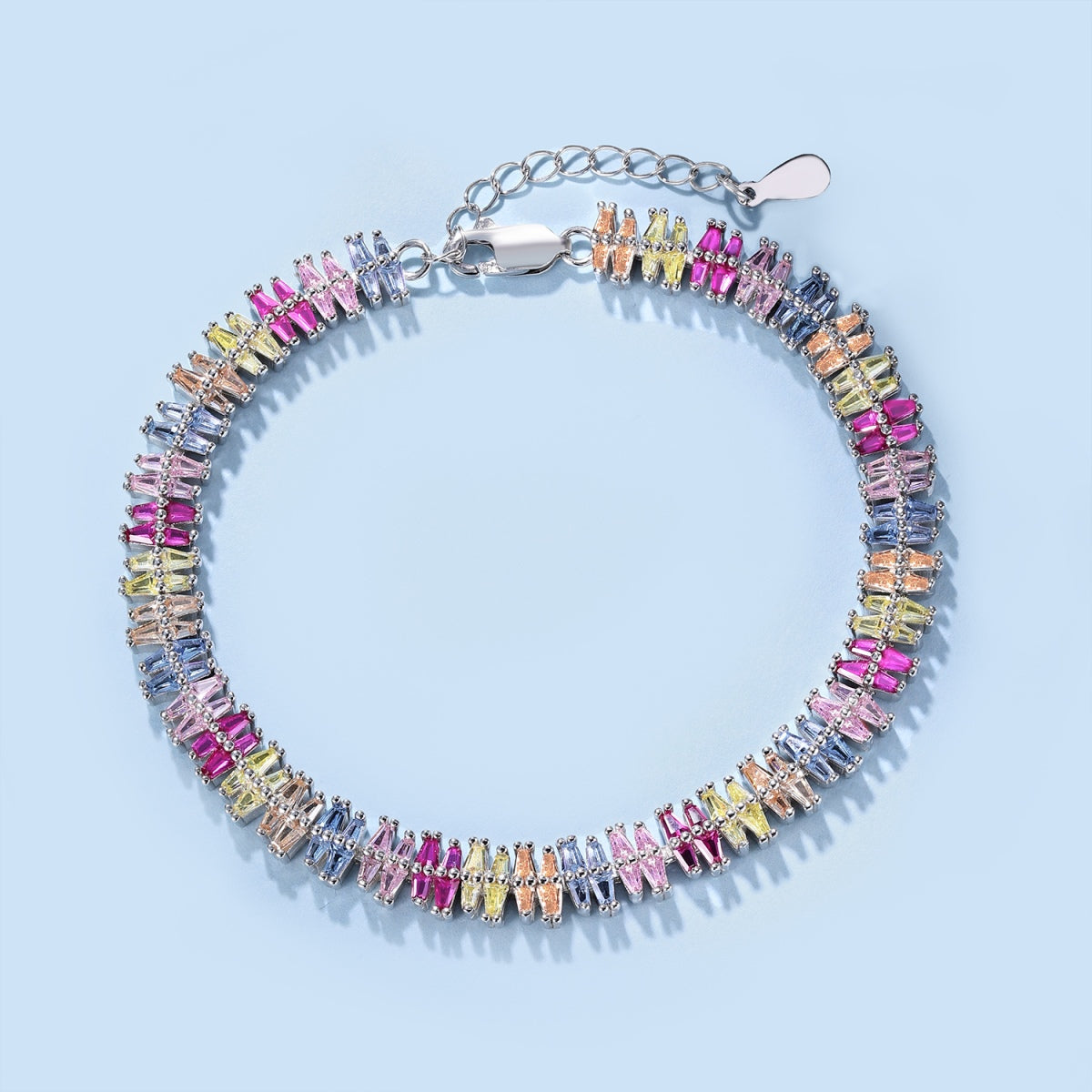 [XXX]Sparkling Exquisite Multi Cut Party Bracelet