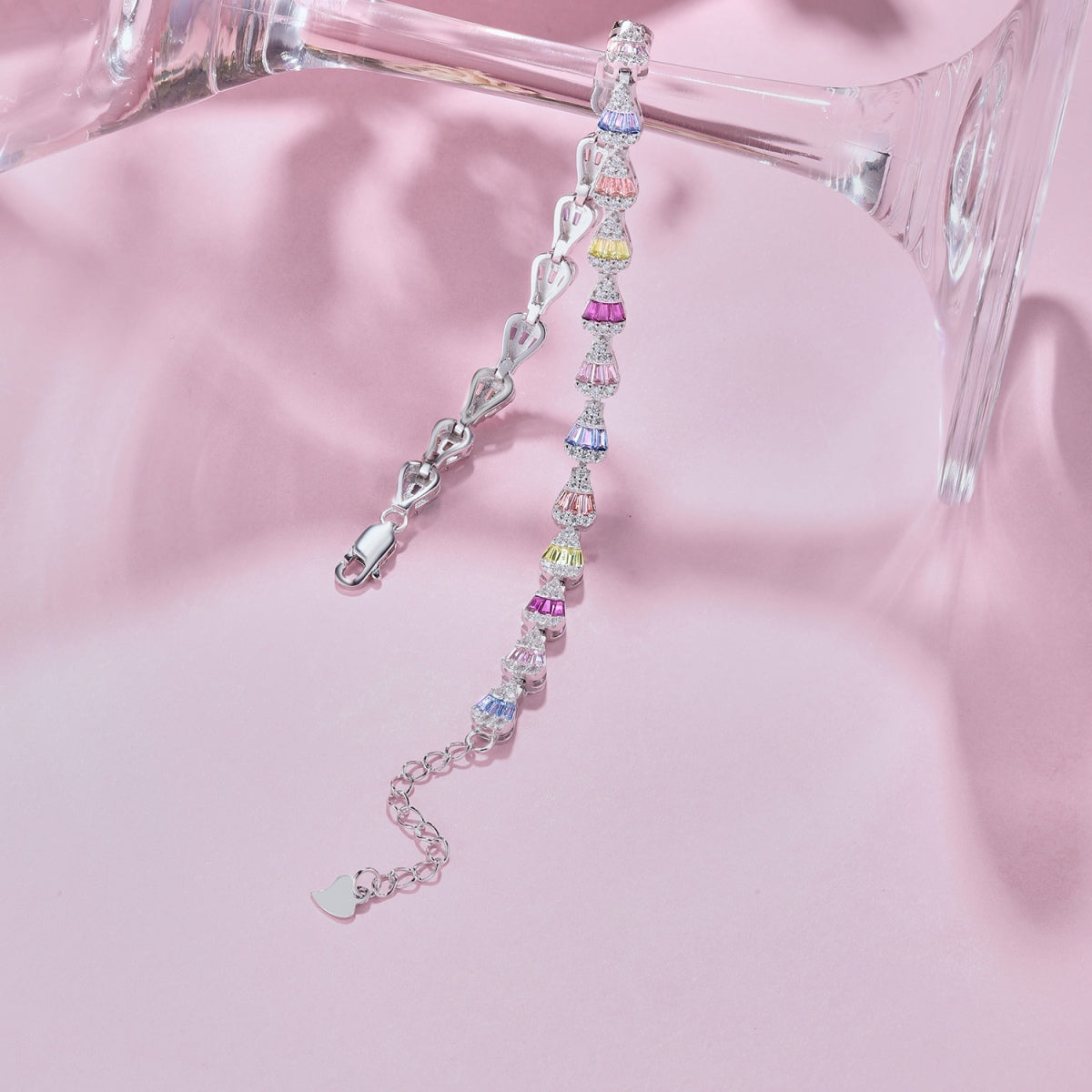 [XXX]Radiant Water Drop Shape Daily Bracelet