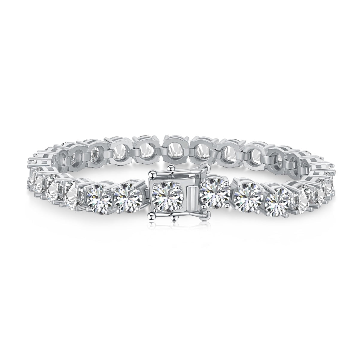 [XXX]0.75 Carat Dazzling Round Cut Wedding Bracelet