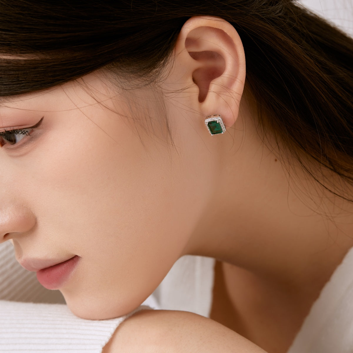 [XXX]Luxurious Dainty Emerald Cut Banquet Earrings