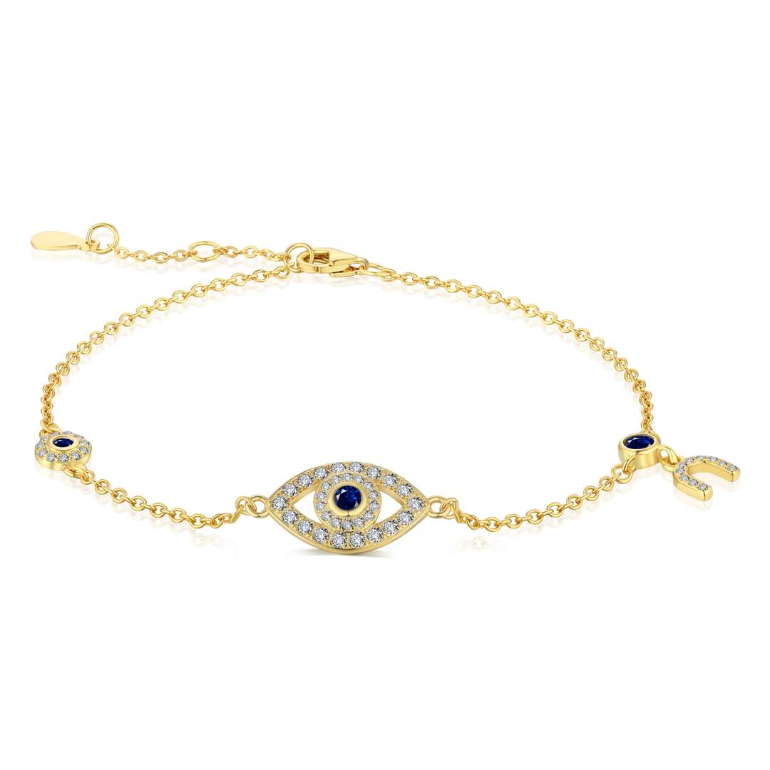 [XXX]Dainty Eye Shape Necklace