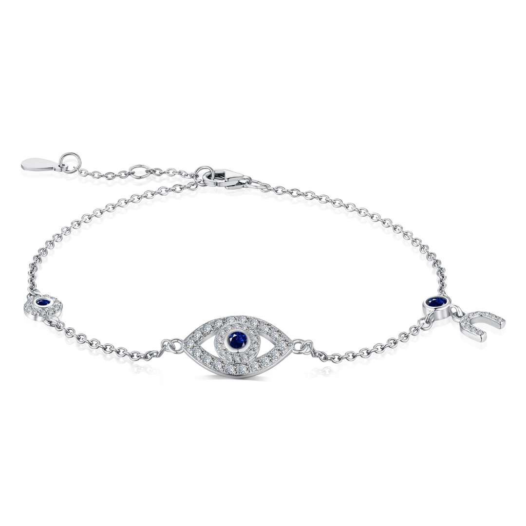 [XXX]Dainty Eye Shape Necklace