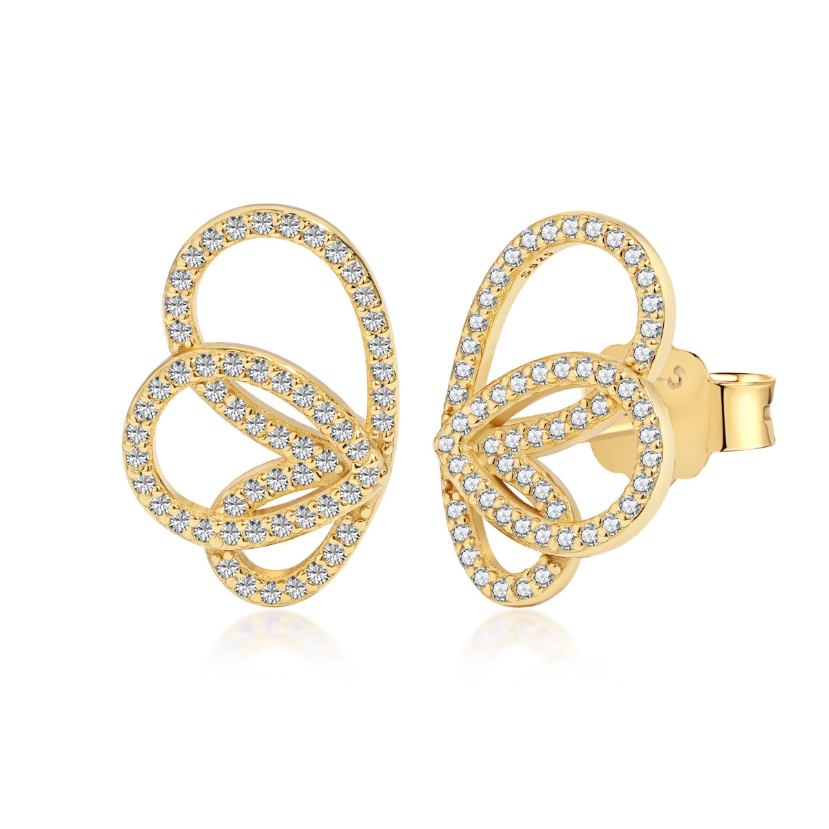 [XXX]Exquisite Butterfly Shape Earrings