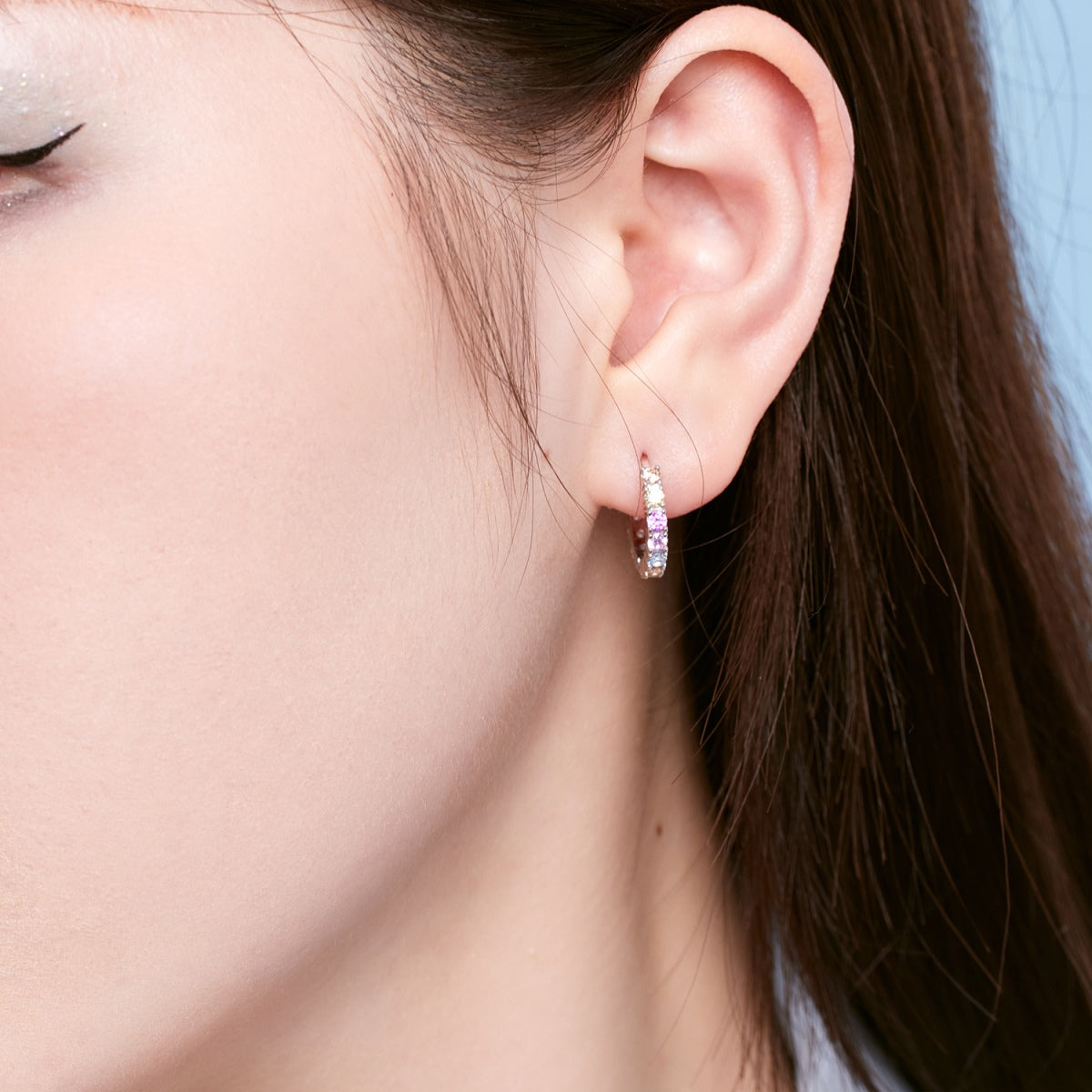 [XXX]Radiant Colorful Round Cut Earrings