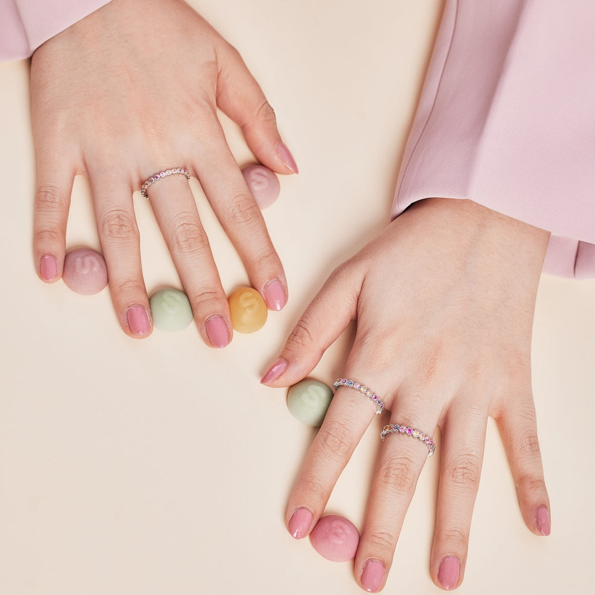 [XXX]Exquisite Colorful Round Cut Party Ring